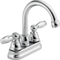 P299685LF Peerless Claymore 2-Handle 4 In. Centerset Bathroom Faucet w/Pop-Up bathroom faucet