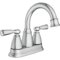 84943 Moen Banbury 2-Handle Hi-Arc Bathroom Faucet with Pop-Up