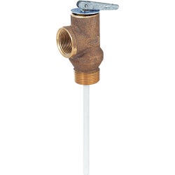 Item 461725, Series 100XL temperature and pressure relief valves are used in water 