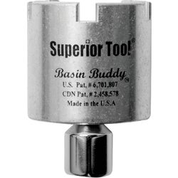 Item 462972, Universal faucet nut wrench fits most metal locknuts, coupling nuts, PVC (