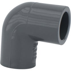 Item 463233, PVC Schedule 80 pressure fitting. Used to change direction in piping.