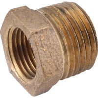 738110-0604 Anderson Metals Red Brass Hex Reducing Bushing