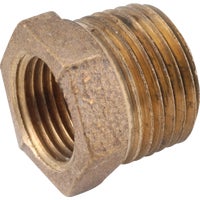 738110-0802 Anderson Metals Red Brass Hex Reducing Bushing