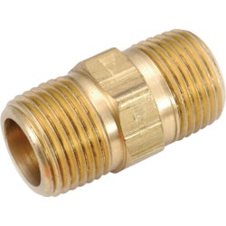 Item 466089, Low lead hex brass nipple. Manufactured to include no more than 0.