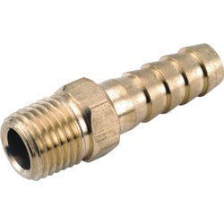 Item 466131, Low lead brass hose barb x Male pipe thread. 5 per bag.