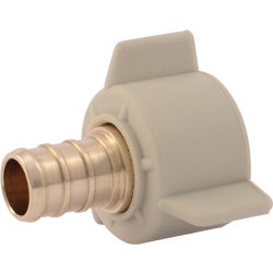 Item 466670, The SharkBite PEX Swivel Adapter is an easy to install solution to connect 
