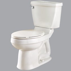 Item 466867, The toilet offers a 2-piece design with a separate tank and ADA (Americans 