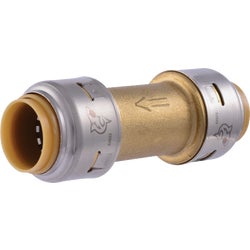 Item 467073, SharkBite Max push-to-connect fittings allow you make pipe connections with