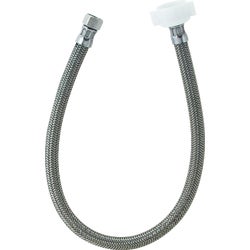 Item 474649, 3/8 In. compression thread (supply valve) x 1/2 In. FIP (faucet shanks).