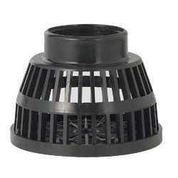 Item 474894, Plastic suction hose strainer, will not be affected by chemicals or salt 