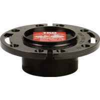 883-AT Sioux Chief Total Knockout 3 In. Hub/Inside 4 In. ABS Toilet Flange w/1-Pc. Plastic Ring