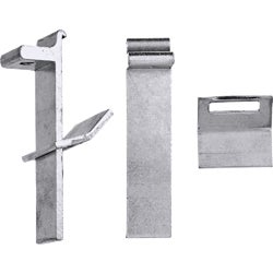Item 483915, Adjustable metal sink clip used on tile counter tops.