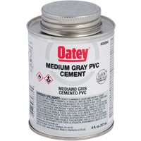 30884 Oatey Medium Gray PVC Cement
