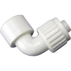 Item 488720, Elbow with Female pipe thread and a Flair-It connection.