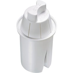 Item 491713, Replacement water pitcher filter cartridge removes 98% lead, 90% mercury, 