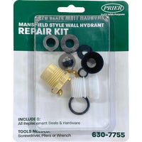 630-7755 Prier Mansfield Style Service Parts Kit for Model No. 378/578 Series Wall Hydrants