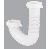494798 Do it Best Plastic Flexible J-Bend With Adapter