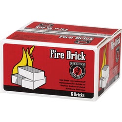 Item 499382, Use to build new fireplace fire boxes and to replace broken firebrick for 