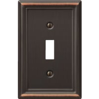 149TDB Amerelle Chelsea Stamped Steel Switch Wall Plate
