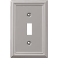 149TBN Amerelle Chelsea Stamped Steel Switch Wall Plate
