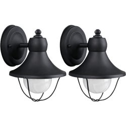 Item 500383, Outdoor wall-mounted light fixtured ideal for illuminating entrances.