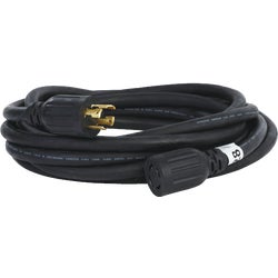 Item 500565, Power cord designed to connect a generator to a power inlet box and/or a 
