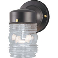 IOL20BK Home Impressions Incandescent Jelly Jar Outdoor Wall Light Fixture