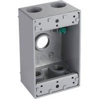 5322-0 Bell 5-Outlet Weatherproof Outdoor Outlet Box