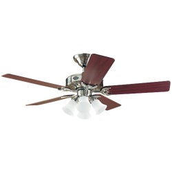 Item 500746, The Studio Series fan with 3-speed, high-output, reversible motor that 