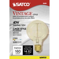 S2425 Satco G25 Vintage Edison Decorative Light Bulb