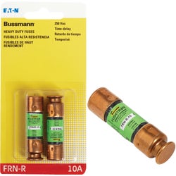 Item 500921, Heavy-duty Fusetron, dual element, time delay FRN-R cartridge fuse for 
