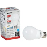 S29813 Satco A19 Medium Dimmable LED Light Bulb