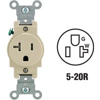 R51-T5020-0IS Leviton Commercial Grade Tamper Resistant Single Outlet