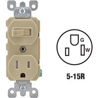 R51-T5225-0IS Leviton Commercial Grade Switch & Outlet