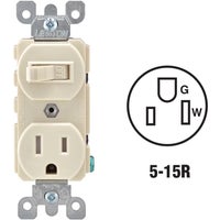 R56-T5225-0TS Leviton Commercial Grade Switch & Outlet