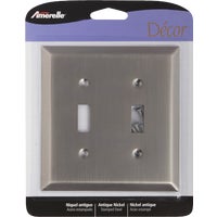 163TTAN Amerelle Stamped Steel Switch Wall Plate