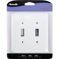 935TTW Amerelle Stamped Steel Switch Wall Plate