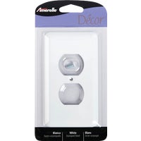 935DW Amerelle Stamped Steel Outlet Wall Plate