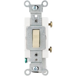 Item 501514, Single pole switch ideal for controlling one fixture from a single location