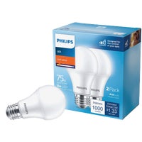 565366 Philips A19 Medium LED Light Bulb