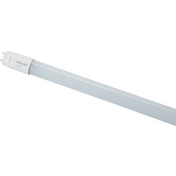 Item 501714, InstantFit T8 LED (light emitting diode) tube with bi-pin base.