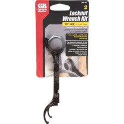 Item 501897, Locknut wrench kit designed to end frustration with locknut operation.