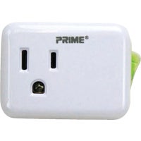 PBES001 Prime Wire & Cable Plug-In Outlet With Switch