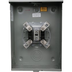 Item 501943, 200-amp meter socket with overhead or underground service design.