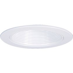 Item 502031, 4 inch step baffle trim ideal for use in recessed downlighting.