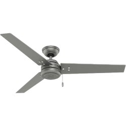 Item 502083, 52 inch, damp-rated ceiling fan ideal for any room in the home or office, 