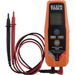 Item 502289, Tough Meter voltage tester automatically selects voltage or continuity.