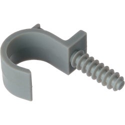 Item 502307, Non-corrosive PVC (polyvinyl chloride) conduit strap for masonry 