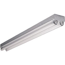 Item 502316, T12 fluorescent strip light fixtures ideal for general lighting, task 
