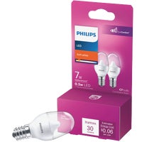 574038 Philips C7 Candelabra LED Night-Light Bulb